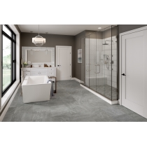 GEOMETRY - 10X10, GRAY CUBE, MATTE/SATIN